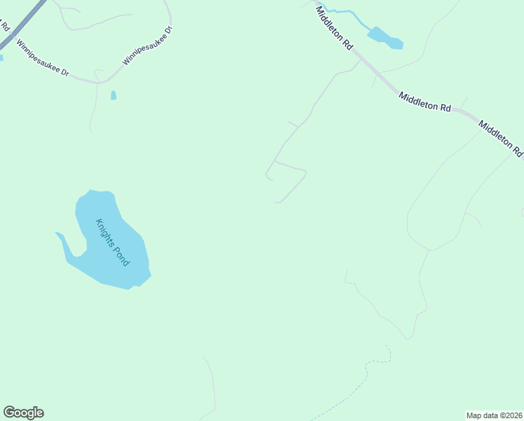 map of restaurants, bars, coffee shops, grocery stores, and more near 45 Long Stack Road in Wolfeboro