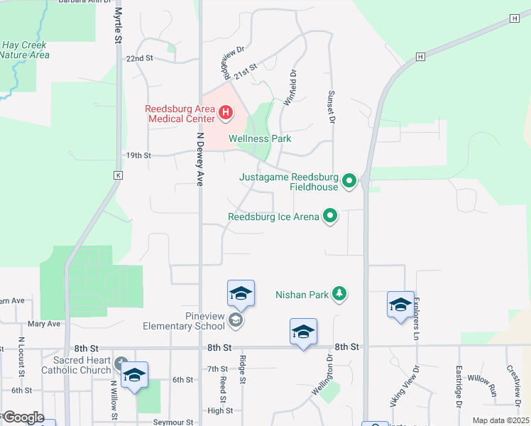 1201 15th Street, Reedsburg WI Walk Score