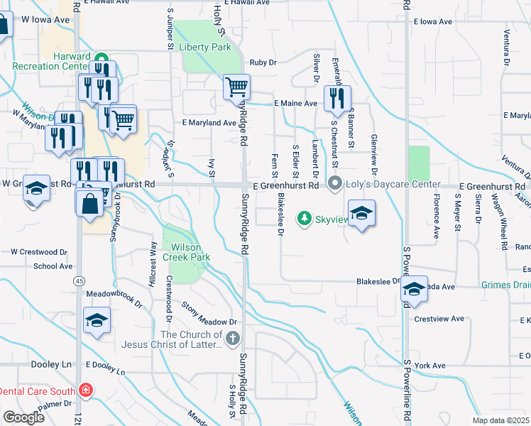 map of restaurants, bars, coffee shops, grocery stores, and more near 811 East Cottage Avenue in Nampa