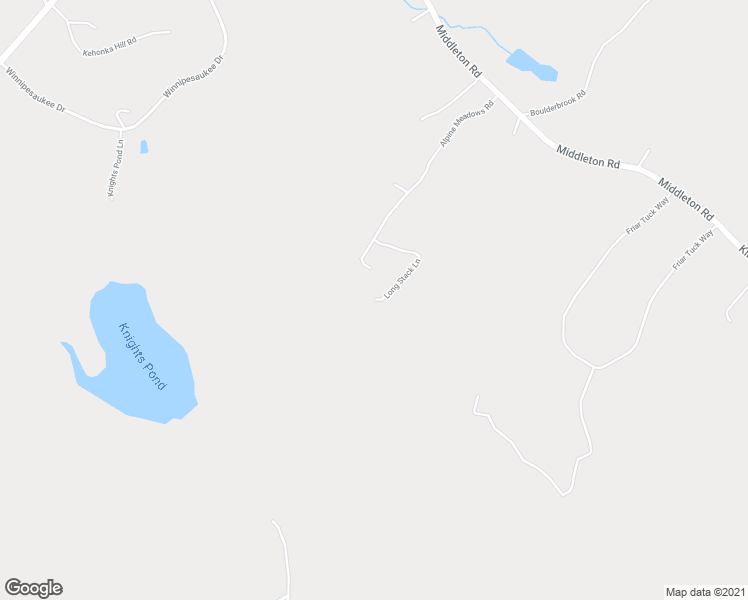 map of restaurants, bars, coffee shops, grocery stores, and more near 29 Long Stack Lane in Wolfeboro