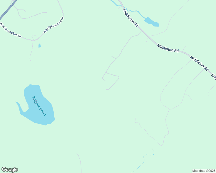 map of restaurants, bars, coffee shops, grocery stores, and more near 45 Long Stack Road in Wolfeboro