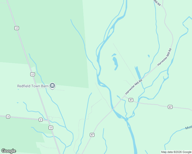 map of restaurants, bars, coffee shops, grocery stores, and more near 64 Beaver Creek Road in Redfield