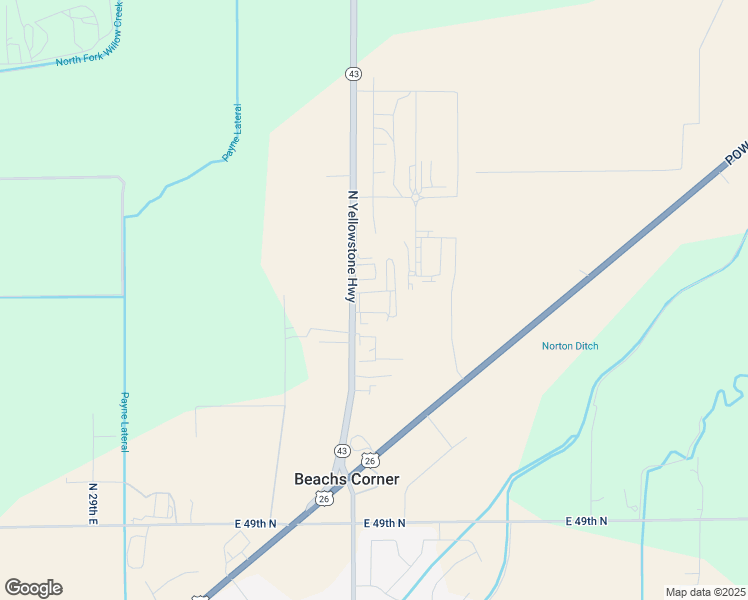 map of restaurants, bars, coffee shops, grocery stores, and more near 5666 North Yellowstone Highway in Idaho Falls