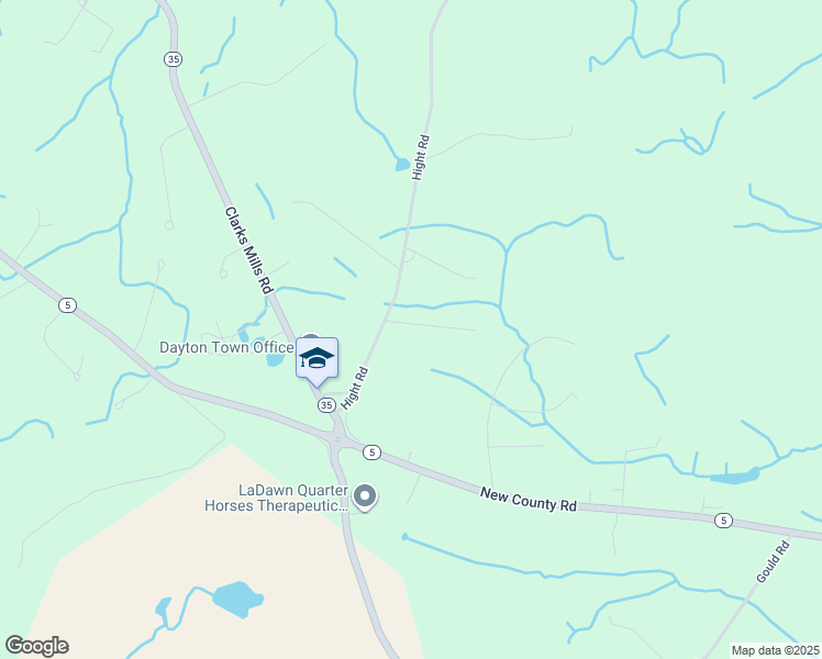 map of restaurants, bars, coffee shops, grocery stores, and more near 14 Deer Road in Dayton