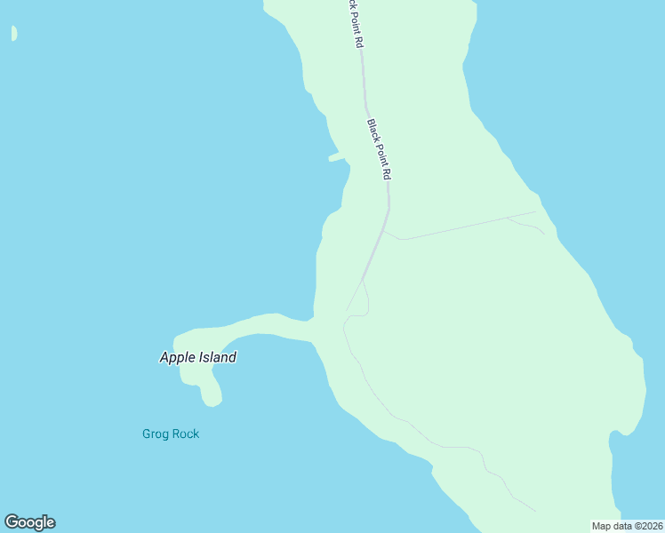 map of restaurants, bars, coffee shops, grocery stores, and more near Black Point Road in Shelburne