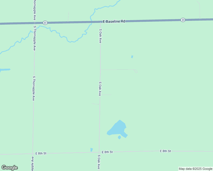 map of restaurants, bars, coffee shops, grocery stores, and more near 384 South Oak Avenue in White Cloud