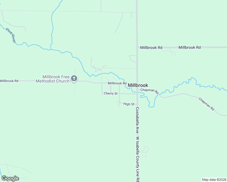 map of restaurants, bars, coffee shops, grocery stores, and more near 5680 3rd Street in Blanchard
