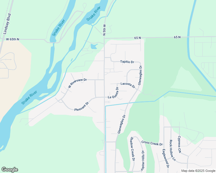 map of restaurants, bars, coffee shops, grocery stores, and more near 475 Lacosta Dr in Idaho Falls