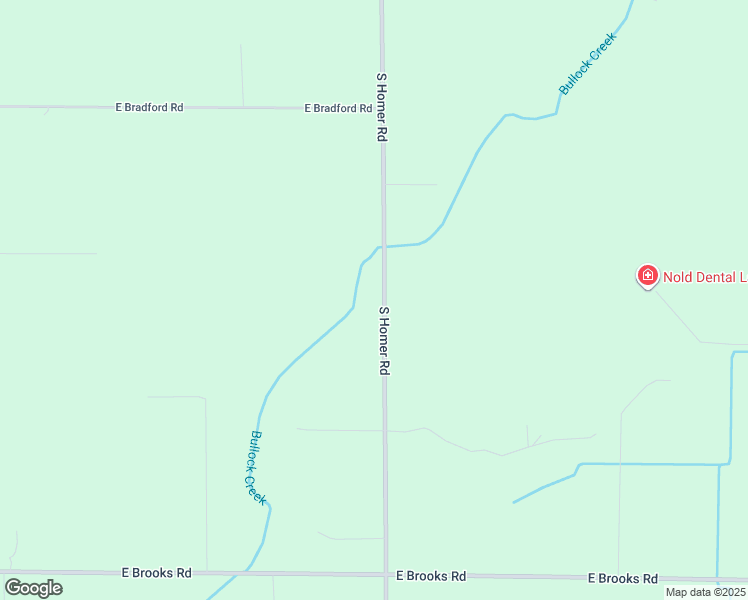 map of restaurants, bars, coffee shops, grocery stores, and more near 2210 South Homer Road in Midland