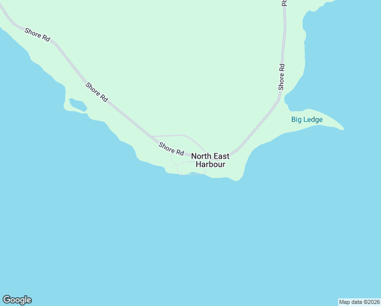 map of restaurants, bars, coffee shops, grocery stores, and more near Shore Road in Shelburne