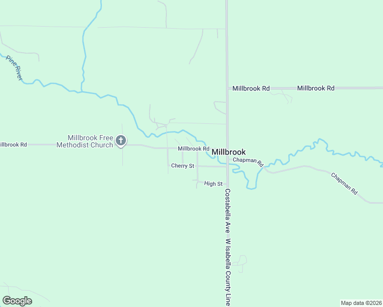 map of restaurants, bars, coffee shops, grocery stores, and more near 5680 3rd Street in Blanchard