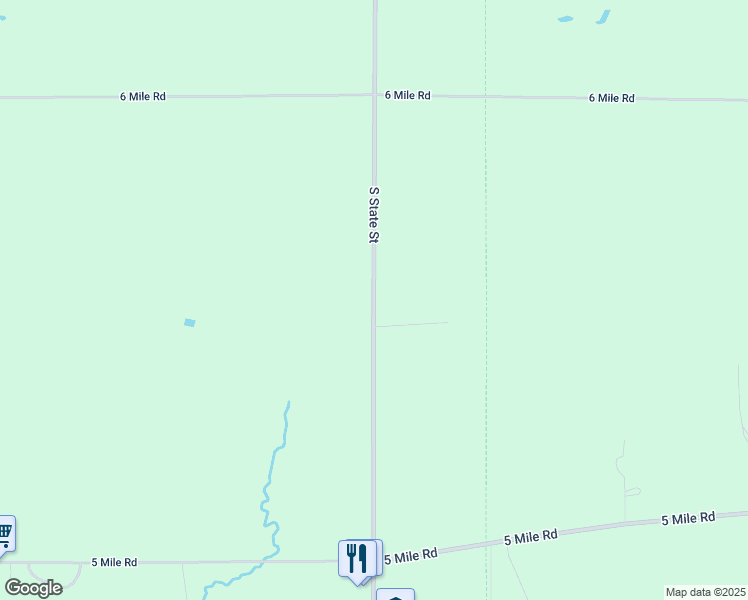 map of restaurants, bars, coffee shops, grocery stores, and more near 4808 Northland Drive in Morley