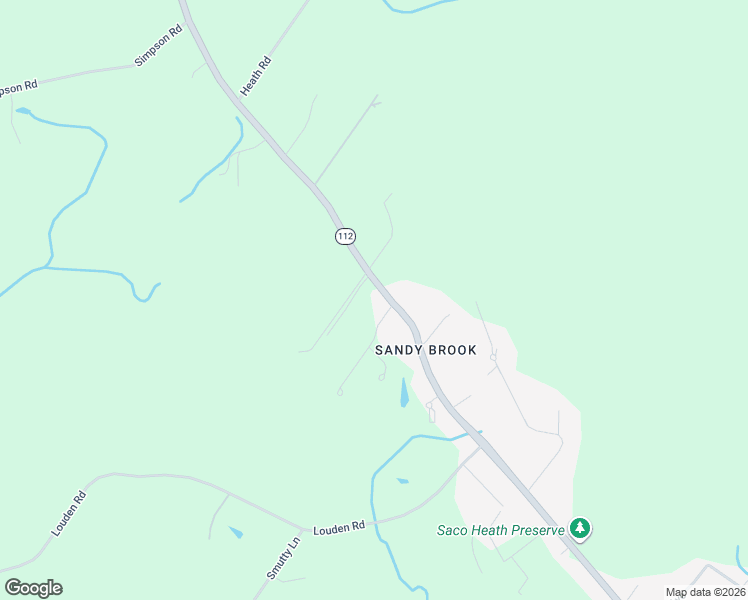 map of restaurants, bars, coffee shops, grocery stores, and more near 262 Maine 112 in Saco