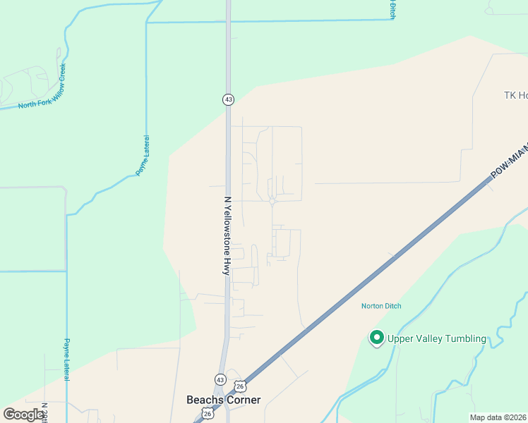 map of restaurants, bars, coffee shops, grocery stores, and more near 1738 Calle De Oro in Idaho Falls