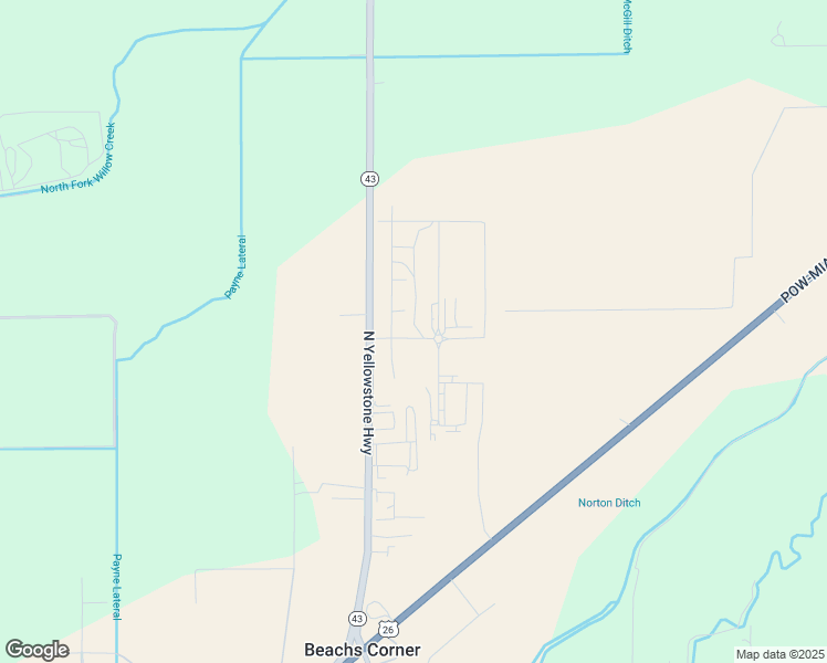 map of restaurants, bars, coffee shops, grocery stores, and more near 6095 North Yellowstone Highway in Idaho Falls