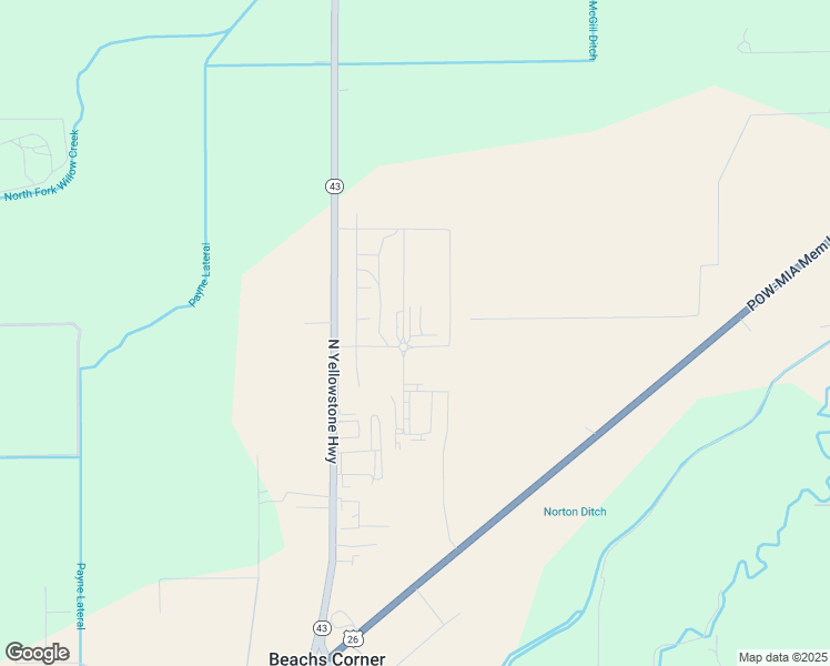 map of restaurants, bars, coffee shops, grocery stores, and more near 1738 Calle De Oro in Idaho Falls