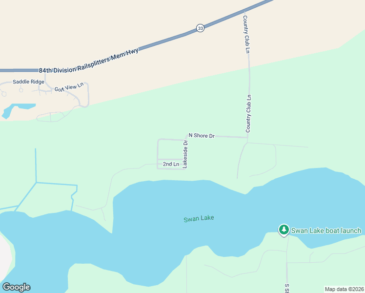 map of restaurants, bars, coffee shops, grocery stores, and more near W7329 North Shore Drive in Portage