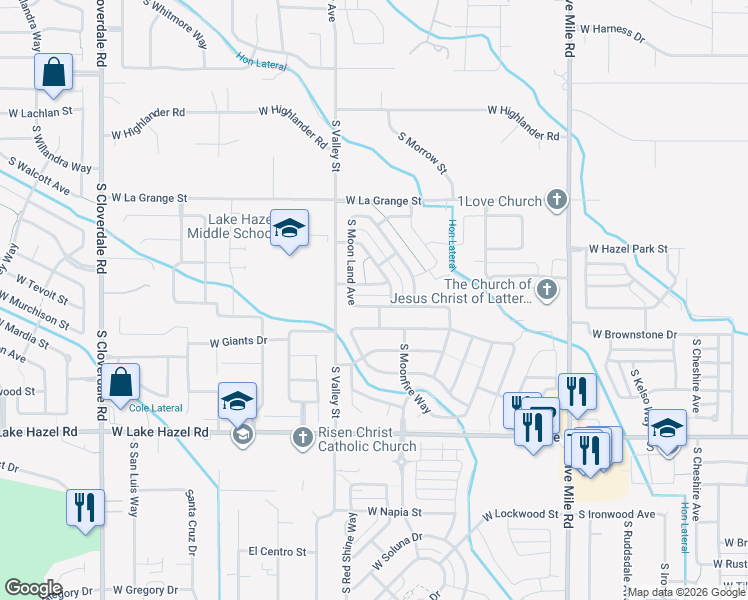 map of restaurants, bars, coffee shops, grocery stores, and more near 11268 West Dreamcatcher Street in Boise