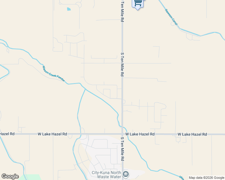 map of restaurants, bars, coffee shops, grocery stores, and more near 5924 South Donaway Avenue in Meridian