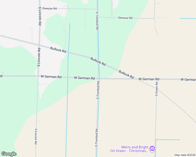 map of restaurants, bars, coffee shops, grocery stores, and more near 2251 West German Road in Bay City