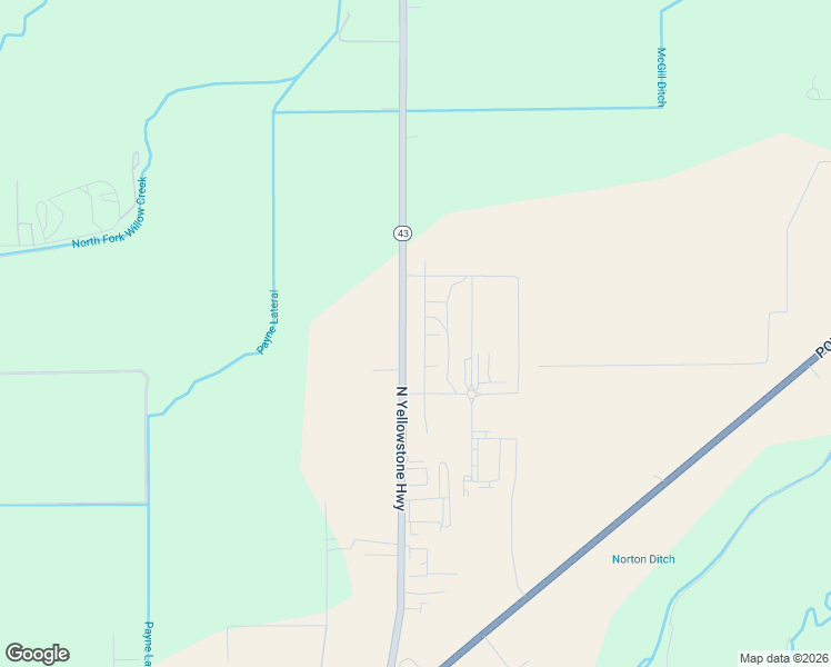 map of restaurants, bars, coffee shops, grocery stores, and more near 6095 North Yellowstone Highway in Idaho Falls