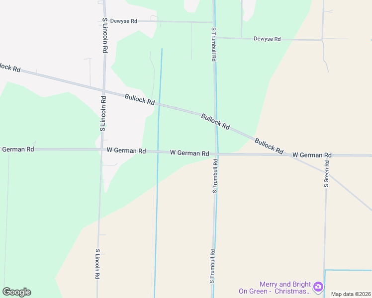 map of restaurants, bars, coffee shops, grocery stores, and more near 2251-2371 West German Road in Bay City