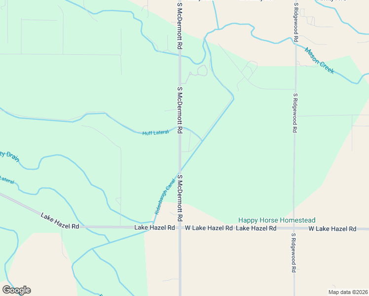 map of restaurants, bars, coffee shops, grocery stores, and more near 5868 South McDermott Road in Nampa