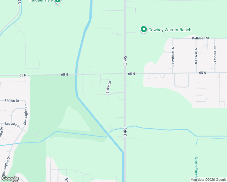 map of restaurants, bars, coffee shops, grocery stores, and more near 6234 Slider Lane in Idaho Falls