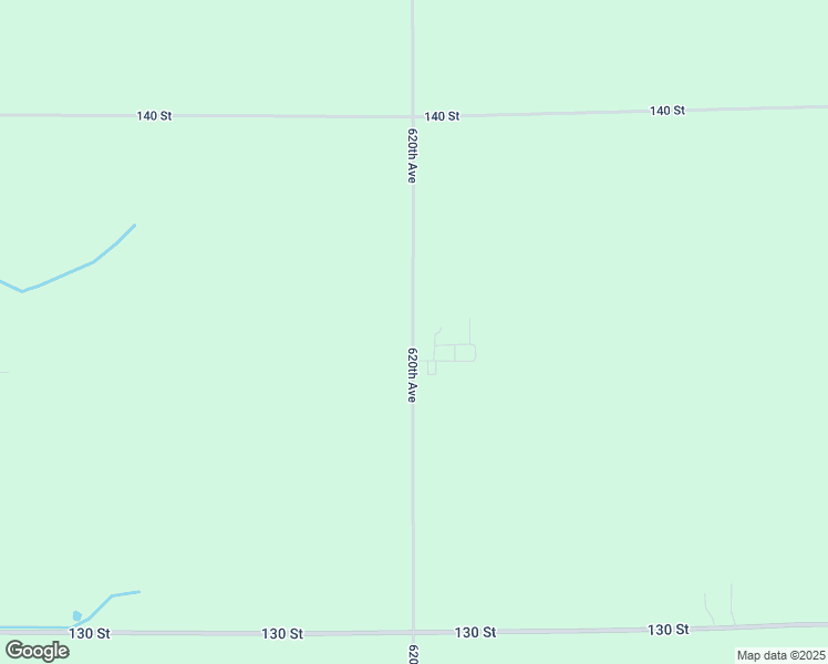 map of restaurants, bars, coffee shops, grocery stores, and more near 13583 620th Avenue in Rose Creek
