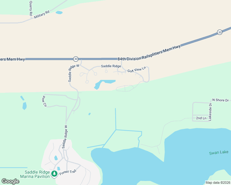 map of restaurants, bars, coffee shops, grocery stores, and more near 6025 Saddle Ridge in Portage