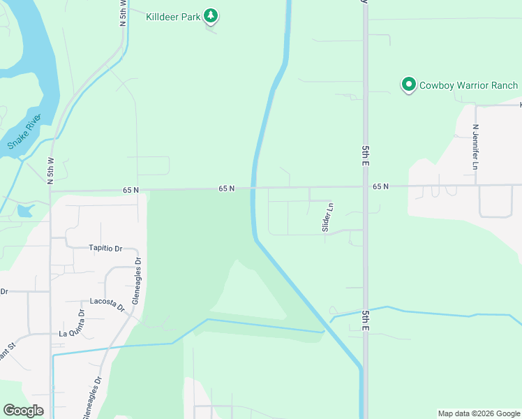map of restaurants, bars, coffee shops, grocery stores, and more near 6385 Ender Lane in Idaho Falls