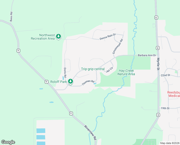 map of restaurants, bars, coffee shops, grocery stores, and more near 120 Kellie Marie Court in Reedsburg