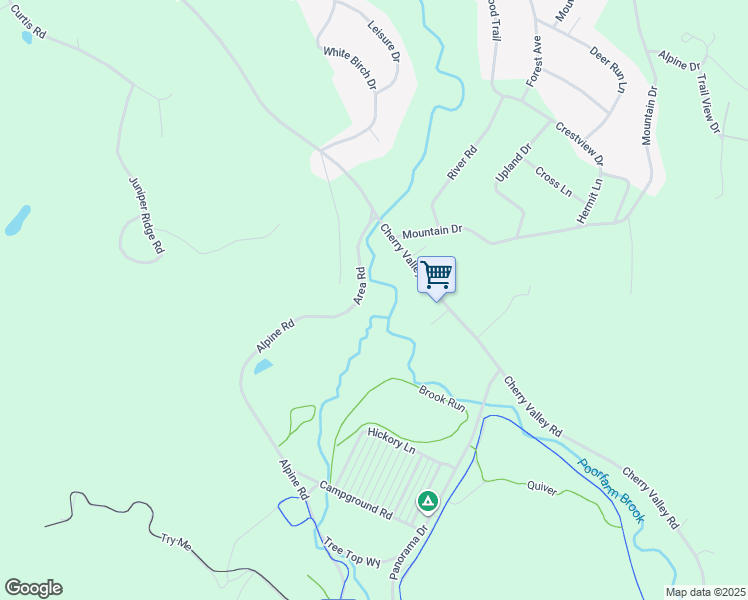 map of restaurants, bars, coffee shops, grocery stores, and more near 40 Area Road in Gilford