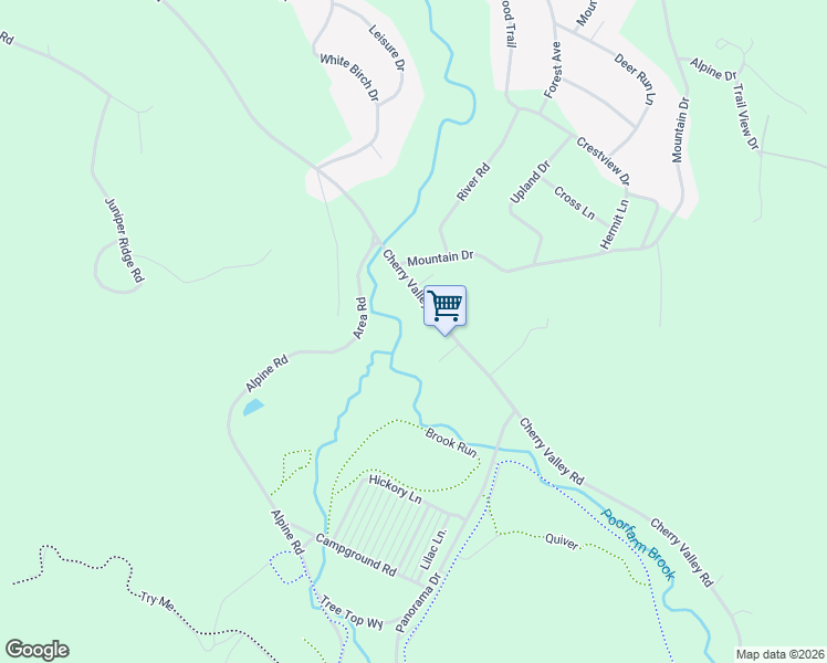 map of restaurants, bars, coffee shops, grocery stores, and more near 681 Cherry Valley Road in Gilford