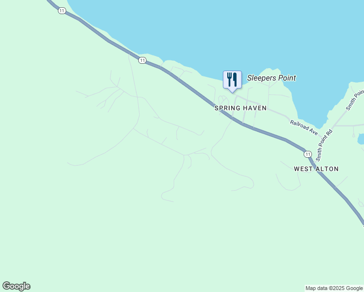 map of restaurants, bars, coffee shops, grocery stores, and more near 46 Hermit Road in Alton