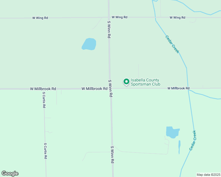 map of restaurants, bars, coffee shops, grocery stores, and more near South Winn Road in Mount Pleasant