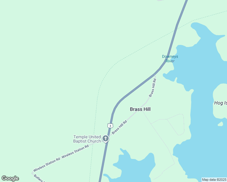 map of restaurants, bars, coffee shops, grocery stores, and more near Highway 3 in Region of Queens Municipality