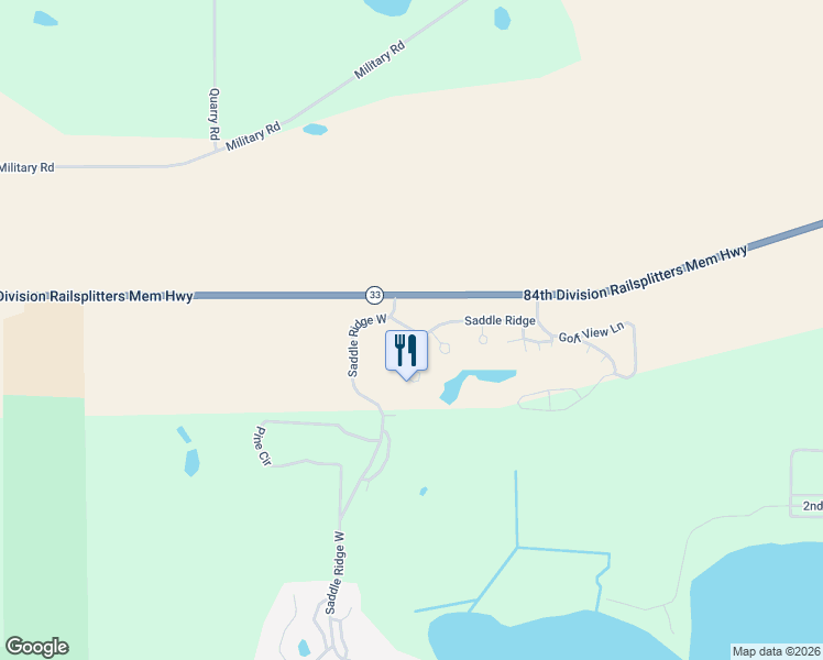 map of restaurants, bars, coffee shops, grocery stores, and more near 800 Saddle Ridge in Portage