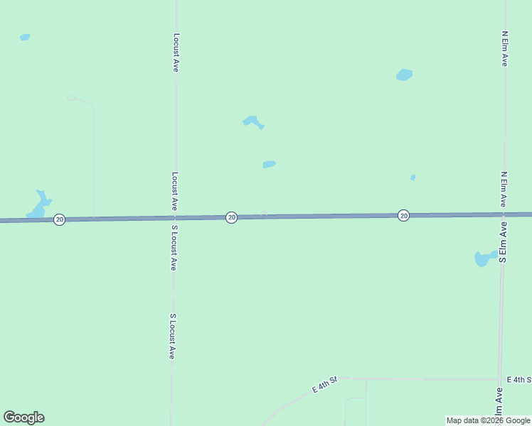 map of restaurants, bars, coffee shops, grocery stores, and more near 5811 East Baseline Road in White Cloud