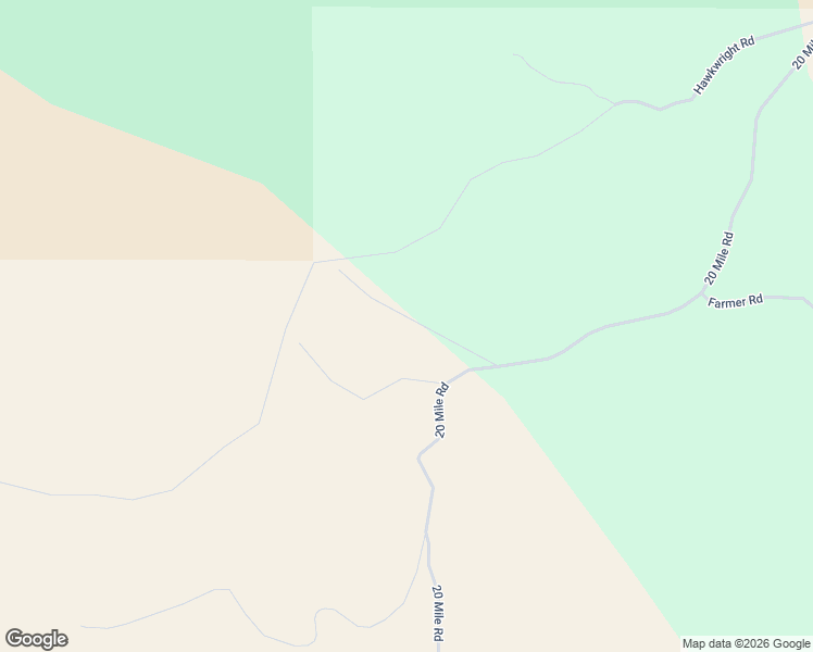 map of restaurants, bars, coffee shops, grocery stores, and more near 20 Mile Road in Custer