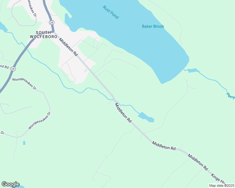 map of restaurants, bars, coffee shops, grocery stores, and more near 126 Middleton Road in Wolfeboro