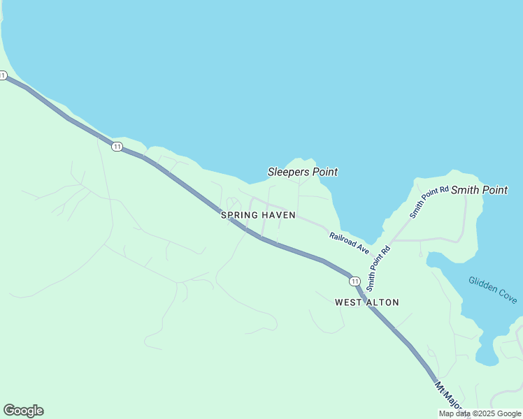 map of restaurants, bars, coffee shops, grocery stores, and more near 85 Railroad Avenue in Alton