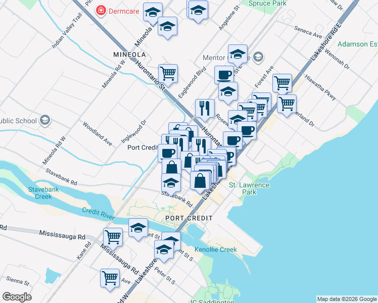 70 Park Street East, Mississauga ON Walk Score