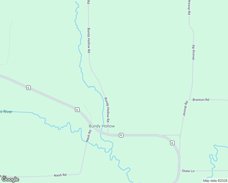 map of restaurants, bars, coffee shops, grocery stores, and more near E2850 County Road G in La Valle