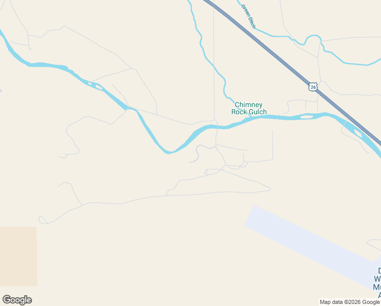 map of restaurants, bars, coffee shops, grocery stores, and more near 61 Bald Mountain Road in Dubois