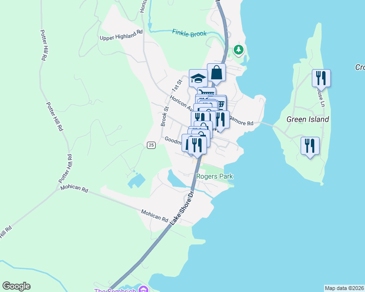 map of restaurants, bars, coffee shops, grocery stores, and more near 11 Cross Street in Bolton