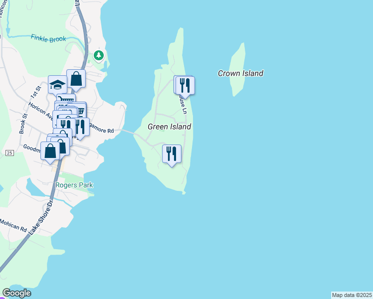 map of restaurants, bars, coffee shops, grocery stores, and more near 433 Boathouse Lane in Bolton