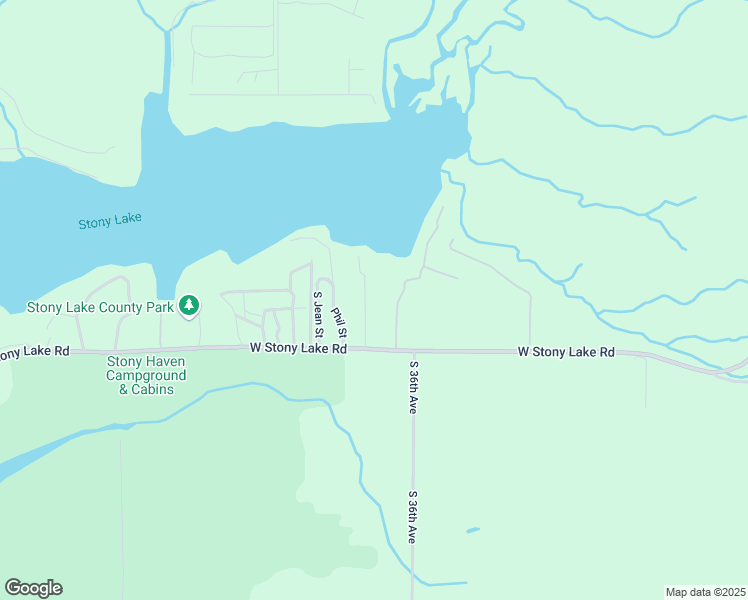 map of restaurants, bars, coffee shops, grocery stores, and more near 7600 Birch Lane in New Era