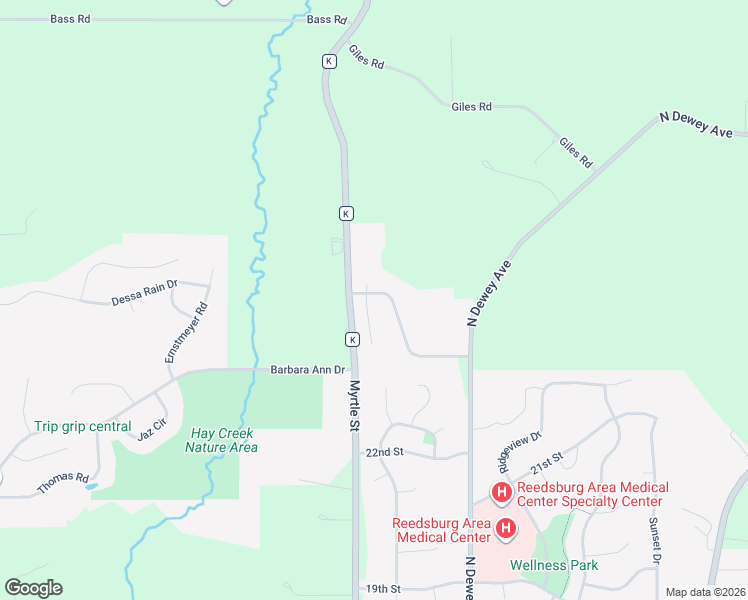 map of restaurants, bars, coffee shops, grocery stores, and more near 2462 Russell Court in Reedsburg