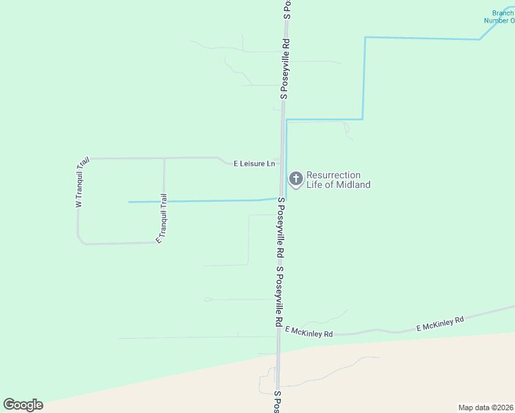 map of restaurants, bars, coffee shops, grocery stores, and more near 2949 East Hillside Drive in Midland